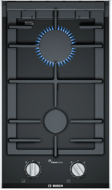 Bosch PRB3A6B70 Siyah Ankastre Domino Ocak