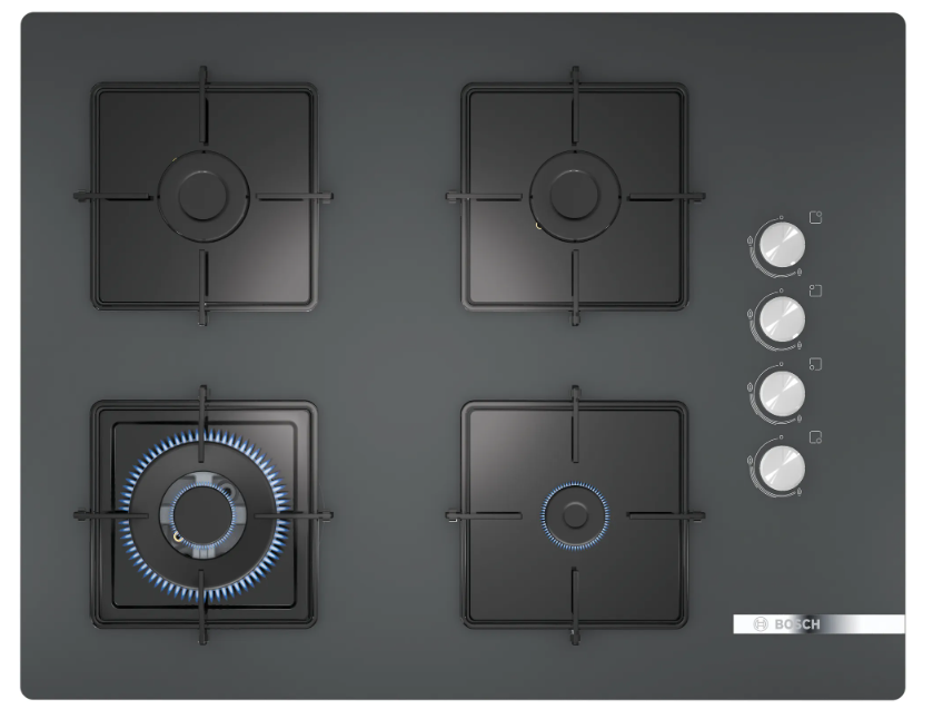 Bosch POH7C9O12O Wok Gözlü Antrasit Ankastre Ocak