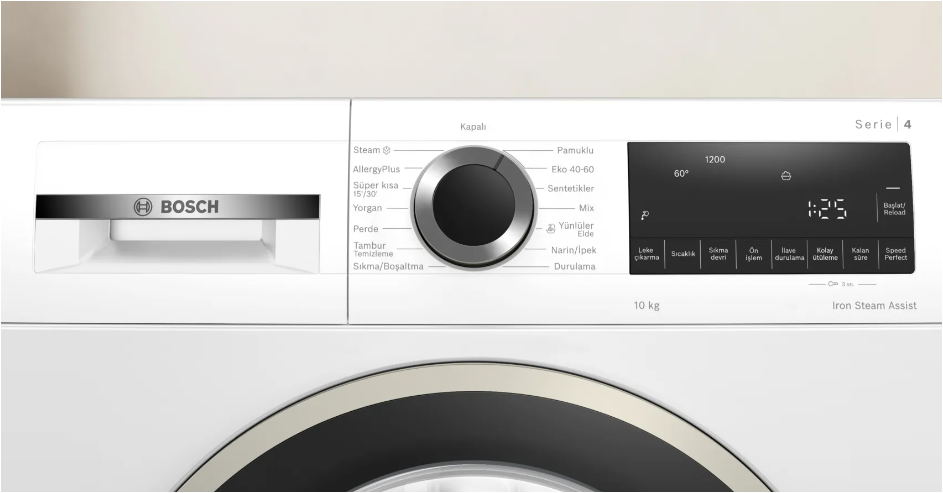 Bosch WGA252Z0TR 10 kg 1200 Devir Çamaşır Makinesi