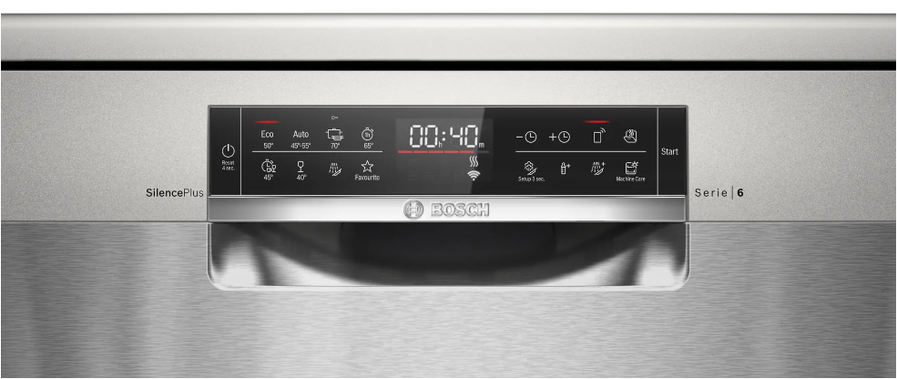 Bosch SMS6EMI70T 8 Programlı Inoks Bulaşık Makinesi