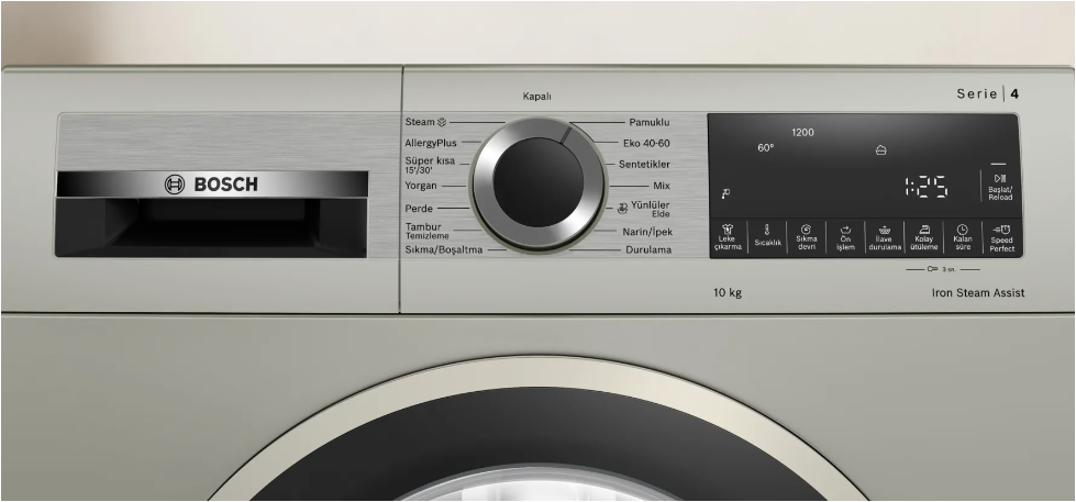 Bosch WGA252ZXTR 10 kg 1200 Devir Çamaşır Makinesi