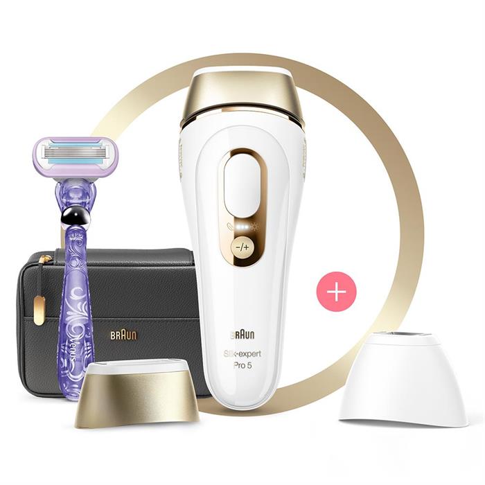 Braun Silk Expert Pro 5 PL5147 IPL + Tasarım Çanta Lazer Epilasyon Aleti