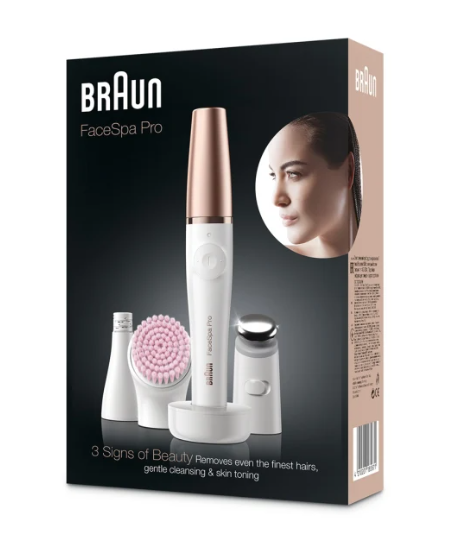 Braun FaceSpa Pro 912 Face 3 in 1 Yüz Epilatörü