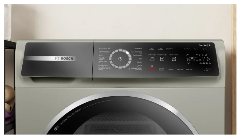 Bosch WQB245AXTR 9 kg Çamaşır Kurutma Makinesi