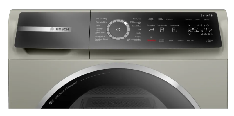 Bosch WQB245AXTR 9 kg Çamaşır Kurutma Makinesi