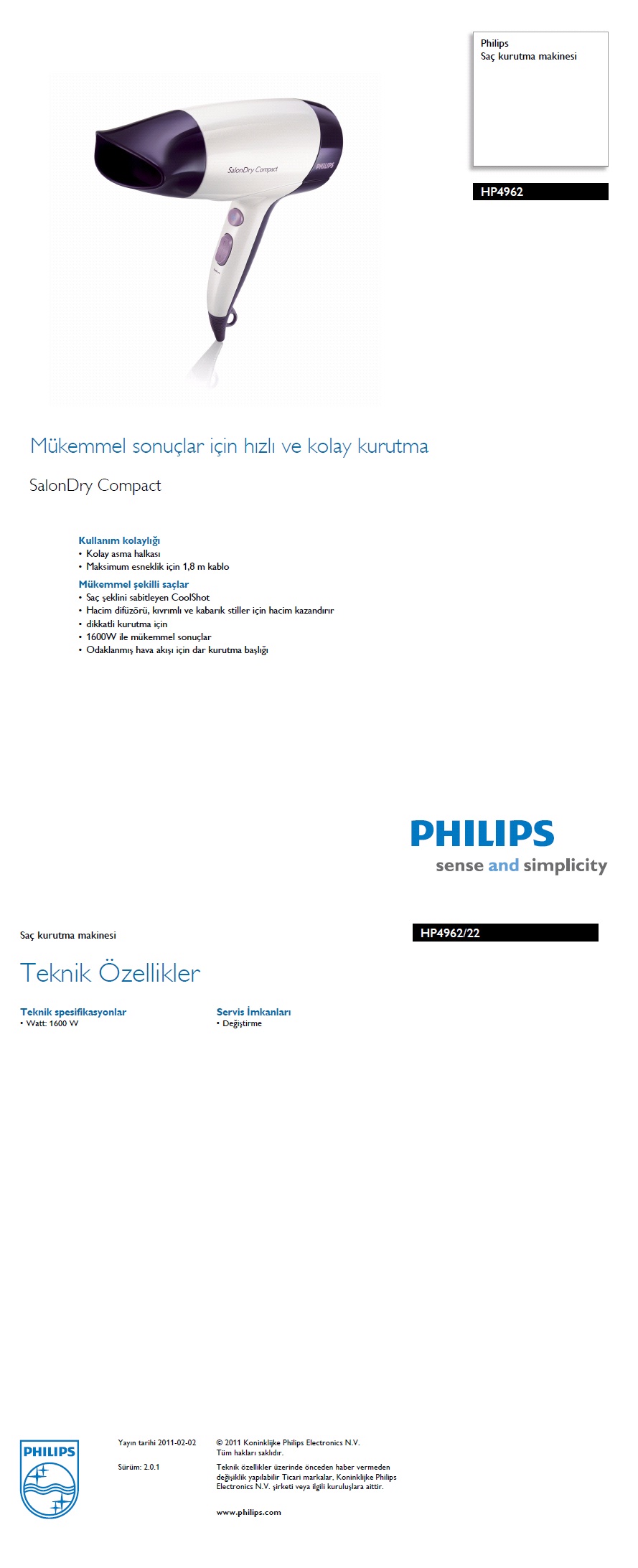 philips hp4962